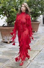 LAETITIA CASTA at Ferragamo Fashion Show at Milan Fashion Week 09/27/2025