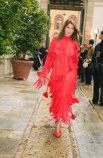 LAETITIA CASTA at Ferragamo Fashion Show at Milan Fashion Week 09/27/2025