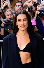 LEA MICHELE at Michael Kors Fashion Show at NYFW in New York 09/11/2025