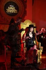 LEEANNA VAMP at Marvel Zombies Fan Event in Partnership with Fangoria in Hollywood 09/22/2025