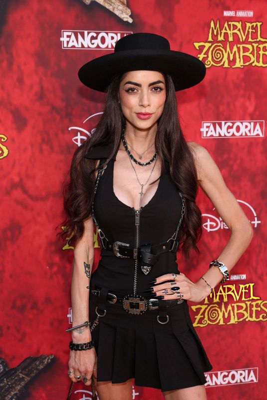 LEEANNA VAMP at Marvel Zombies Fan Event in Partnership with Fangoria in Hollywood 09/22/2025