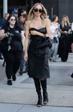 LEONIE HANNE Arrives at Simkhai Show at New York Fashion Week 09/11/2025