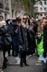 LEONIE HANNE Outside Dolce & Gabbana Fashion Show at Milan Fashion Week 09/27/2025