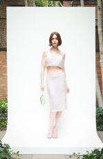 LILY COLLINS at Calvin Klein Fashion Show at NYFW in New York City 09/12/2025