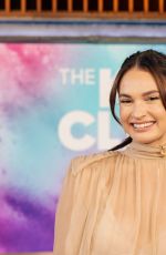 LILY JAMES at Kelly Clarkson Show 09/16/2025