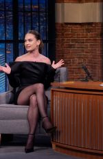 LILY JAMES at Late Night with Seth Meyers 09/15/2025