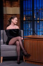 LILY JAMES at Late Night with Seth Meyers 09/15/2025
