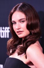 LILY JAMES at Swiped Premiere at 2025 Toronto International Film Festival 09/09/2025