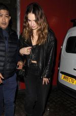 LILY JAMES Leaves Chiltern Firehouse in London 09/28/2025