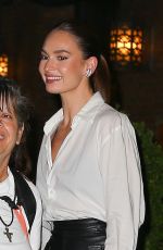 LILY JAMES Night Out in New York City 09/15/2025