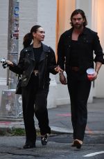 LILY JAMES Out and About in New York 09/18/2025