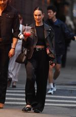 LILY JAMES Out and About in New York 09/18/2025