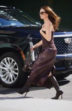 LILY JAMES Out for Lunch in New York 09/18/2025