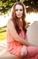 LINDSAY LOHAN at a Photoshoot 2012