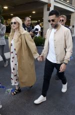 LINDSAY LOHAN at US Open Tennis Championships at USTA Billie Jean King National Tennis Center 08/31/2025