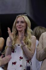 LINDSAY LOHAN at US Open Tennis Championships at USTA Billie Jean King National Tennis Center 08/31/2025