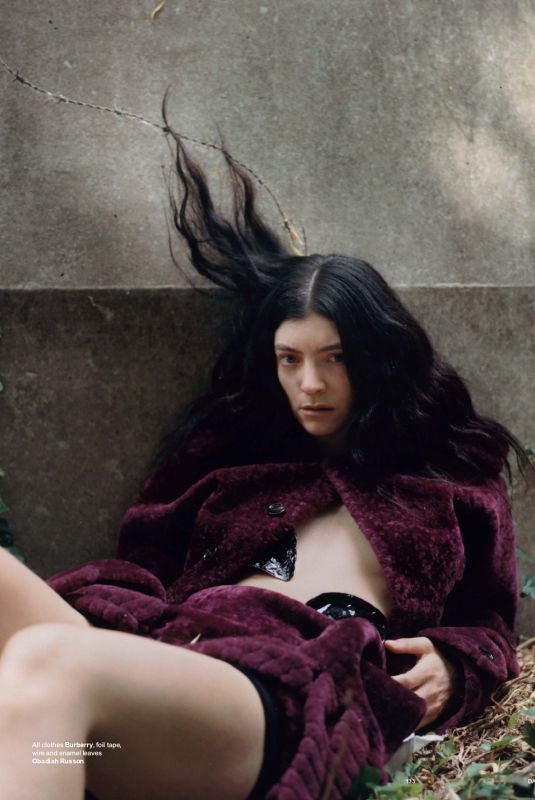 LORDE in Dazed Magazine, Autumn 2025