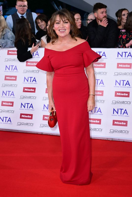 LORRAINE KELLY at National Television Awards 2025 at O2 Arena in London 09/10/2025