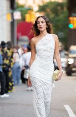 LUANA BARRON Out at NY Fashion Week in New York 09/16/2025