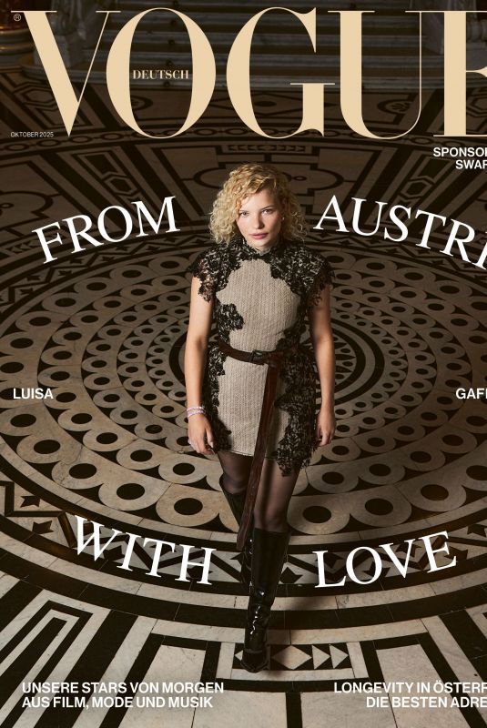 LUISA-CELINE GAFFRON for Vogue  Austria Special, October 2025