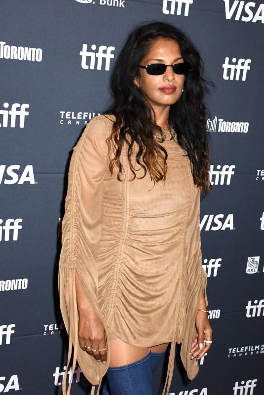 M.I.A. at Sacrifice Premiere at 2025 Toronto International Film Festival 09/06/2025