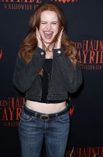 MADELAINE PETSCH at Los Angeles Haunted Hayride at Griffith Park 09/26/2025