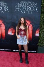 MADELEINE MCGRAW at Halloween Horror Nights Opening Night at Universal Studios in Hollywood 09/04/2025