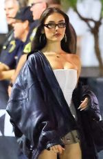 MADISON BEER Arrives at Tate McRae Concert at Kia Forum in Inglewood 09/26/2025