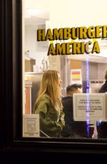 MARGOT ROBBIE at Hamburger America in New York City 09/14/2025