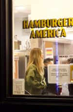 MARGOT ROBBIE at Hamburger America in New York City 09/14/2025