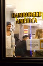 MARGOT ROBBIE at Hamburger America in New York City 09/14/2025
