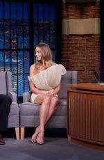 MARGOT ROBBIE at Late Night with Seth Meyers in New York 09/16/2025