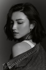 MARIA ZHANG at a Photoshoot, August 2025