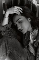 MARIA ZHANG at a Photoshoot, August 2025
