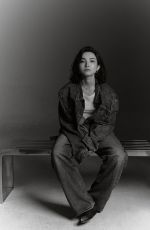 MARIA ZHANG at a Photoshoot, August 2025