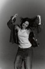MARIA ZHANG at a Photoshoot, August 2025