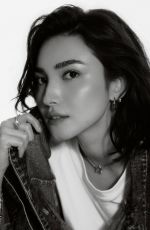MARIA ZHANG at a Photoshoot, August 2025