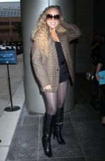 MARIAH CAREY Leaves Jungle Studios in New York City 09/23/2025