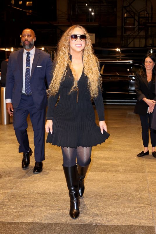 MARIAH CAREY Out for Dinner at for Nobu in New York City 09/29/2025