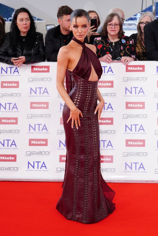 MAURA HIGGINS at National Television Awards 2025 at O2 Arena in London 09/10/2025