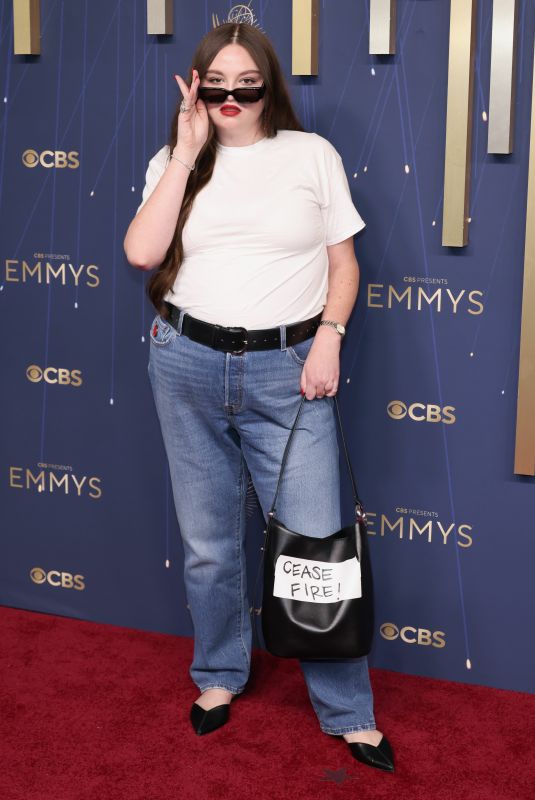 MEGAN STALTER at 77th Primetime Emmy Awards in Los Angeles 09/14/2025