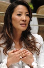 MICHELLE YEOH at Memoirs of A Geisha Press Conference 11/18/2005