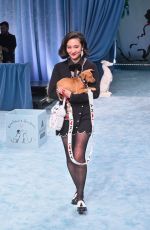 MINNIE MILLS at Susan Alexandra x Rachel Antonoff Dog Show at NYFW in New York City 09/10/2025