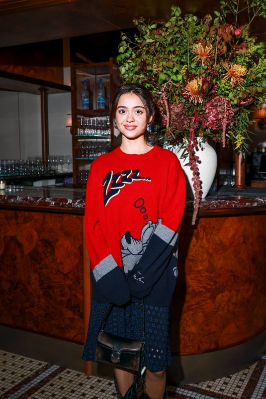 NAILEA DEVORA at Coach x Perfect Magazine Party in New York 09/15/2025