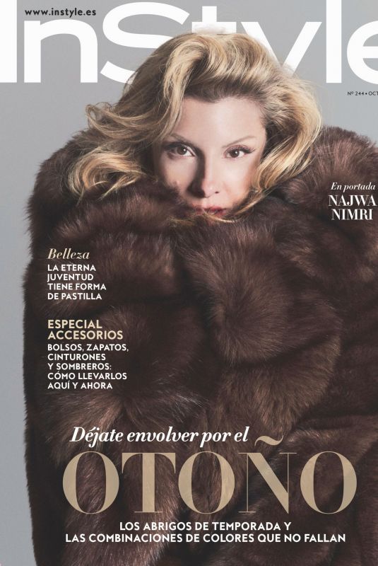 NAJWA NIMRI in InStyle Spain, October 2025