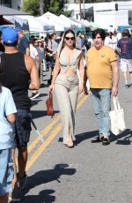 NATASHA and Martin BLASICK Out Shopping at Studio City Farmers Market 09/21/2025