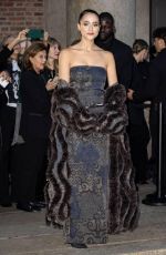 NATHALIE EMMANUEL at Giorgio Armani Fashion Show at Milan Fashion Week 09/28/2025