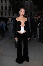 NATHALIE EMMANUEL at Harris Reed Show at London Fashion Week in London 09/18/2025
