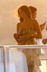 NINA DOBREV Continues Her Yachting Vacation in Sardinia 09/17/2025