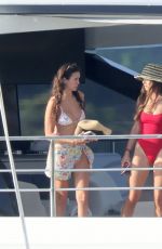 NINA DOBREV Continues Her Yachting Vacation in Sardinia 09/17/2025